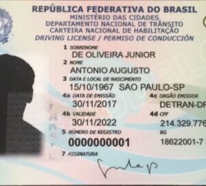 Buy Brazil Driver License