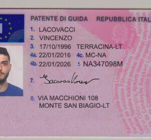 Buy Italy Driver License